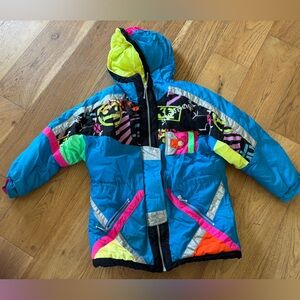 VTG 90’s Forteza retro ski jacket youth medium 10\12 girls or boys